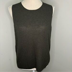 Eileen Fisher Dark Green Tank Top